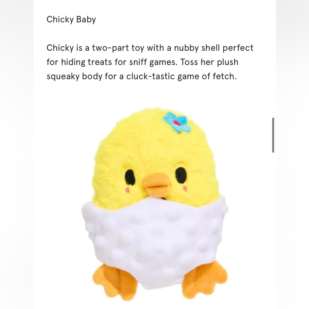 Bark Chicky Baby dog toy - Picture 6 of 6